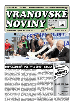 VN2013-16 - Vranovské noviny