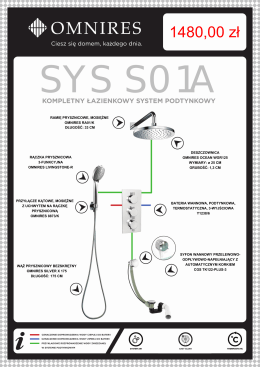 System promocyjny SYS S01A (ważny od 15.04.2015)