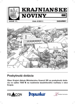Krajnianske noviny číslo 2 (PDF – 1,6 MB)