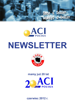 ACI Newsletter Czerwiec 2012