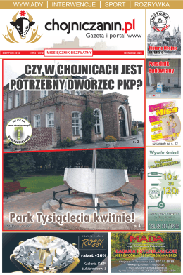 Numer 8/2012 - Chojniczanin.pl