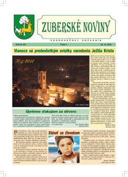Zuberské noviny 5/2010 Formát PDF