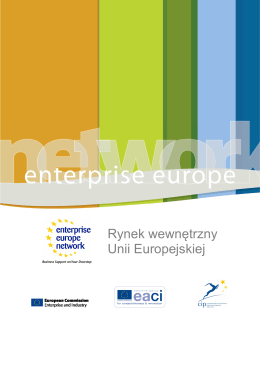 Jednolity Rynek Europejski - Enterprise Europe Network