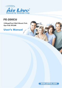 AirLive FE-200CU Manual