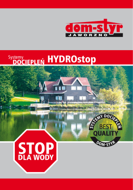katalog Hydrostop - Dom-Styr