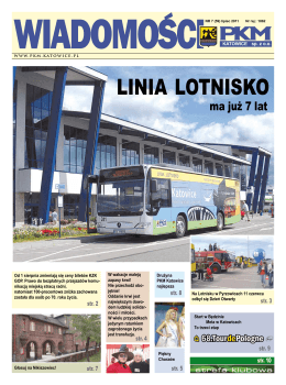 LINIA LOTNISKO - PKM Katowice Sp. z oo