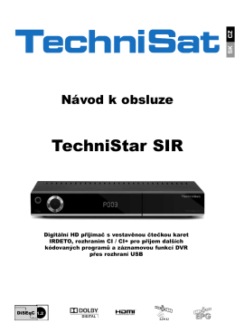 TechniSat a TechniStar SIR