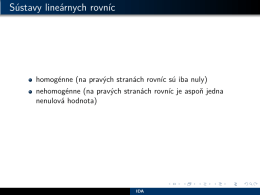 Lineárna algebra