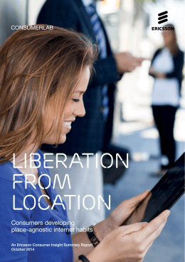 ConsumerLab report: Liberation from location