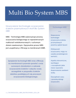 Multi Bio System MBS - EKO