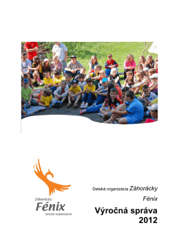 Výročná správa 2012 - DO Záhorácky Fénix