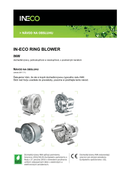 in-eco ring blower inw