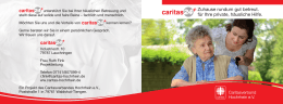 Flyer "Caritas24+" als PDF - Caritasverband Hochrhein eV