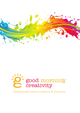 Good Morning Creativity (brochure 8) SK