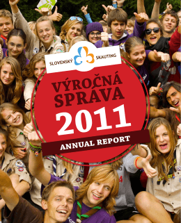 Výročná správa Slovenského skautingu za rok 2011 (pdf)
