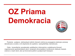 OZ Priama Demokracia