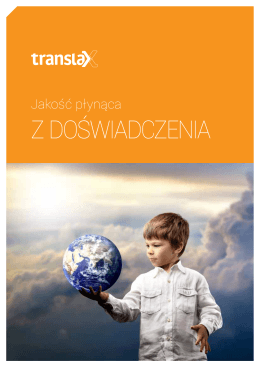 Oferta w PDF - Biuro Tłumaczeń TRANSLAX