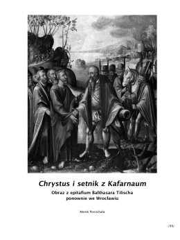 Chrystus i setnik z Kafarnaum - Instytut Historii Sztuki Uniwersytetu