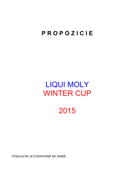 Propozície - wintercup.srs.sk