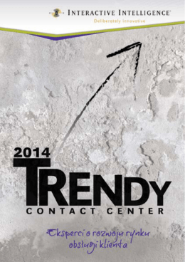 Trendy Contact Center 2014