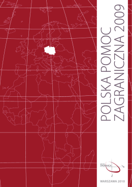 RapoRt „polska pomoc zagRaniczna w 2009