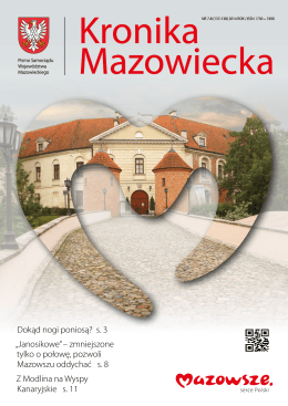 lipiec-sierpień 2014 - Samorząd Województwa Mazowieckiego / BIP