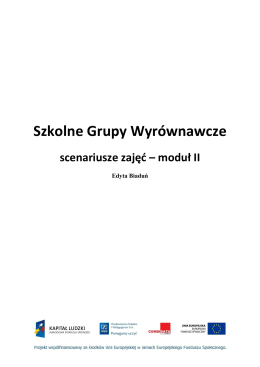 Scenariusze II moduł - e