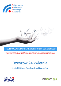 Agenda konferencji PDF - ZETO