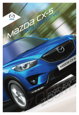 Príslušenstvo - Mazda Slovakia