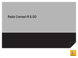Radio Connect R & GO - E
