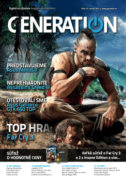 TOP HRA: - Generation magazín
