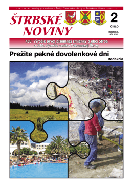Štrbské noviny č. 2/2010(PDF, 3.63 MB)