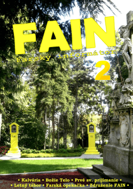 FAIN 2 - Farnosť Špačince