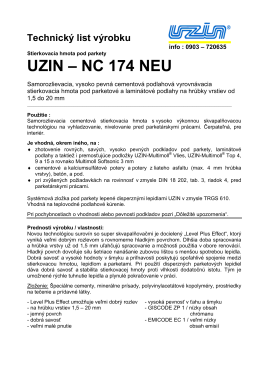 UZIN – NC 174 NEU