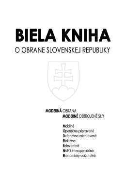 Biela kniha o obrane Slovenskej republiky