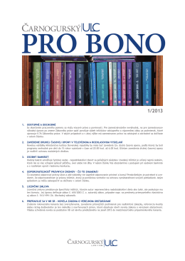 na stiahnutie vo formáte PDF nájdete v sekcii PRO BONO.