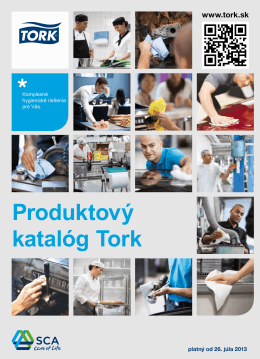 Produktový katalóg Tork 2013