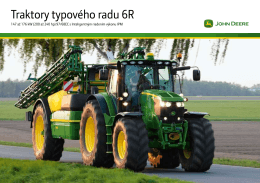 Traktory typového radu 6R