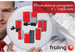 Stiahnite si Produktový program Fröling v PDF