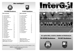 InterGól - AŠK Inter Bratislava