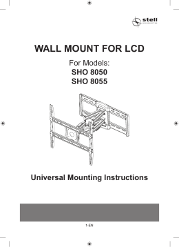 WALL MOUNT FOR LCD