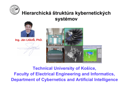 Hierarchická štruktúra kybernetických systémov