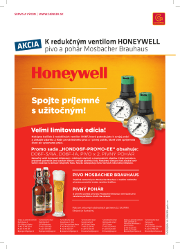 SaV 032 Akcia redukčné ventily Honeywell D06.indd