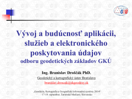 skpos - Geodetický a kartografický ústav Bratislava