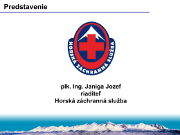 Organizácie HS - Asociácia horských záchranárov