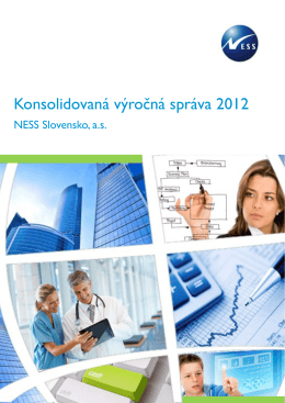Konsolidovaná výročná správa 2012