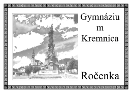 Gymnáziu m Kremnica