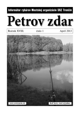 Petrov zdar 01/2013