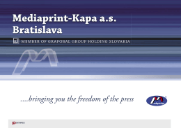 Mediaprint-Kapa a.s. Bratislava