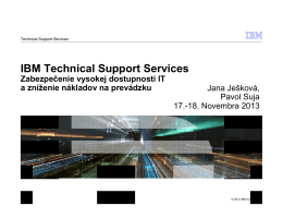 IBM Technical Support Services